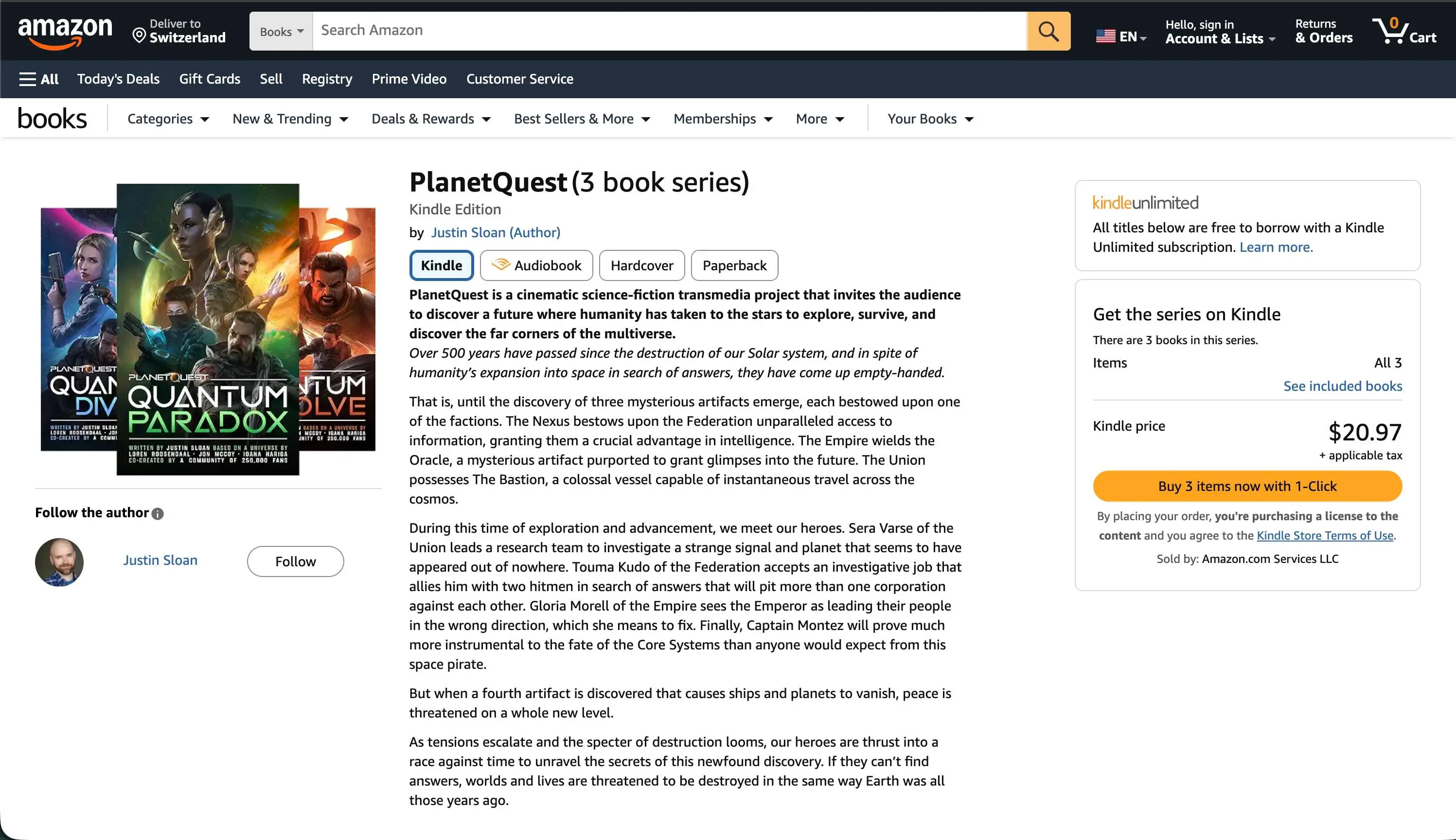 Galactic Entertainment Amazon Books