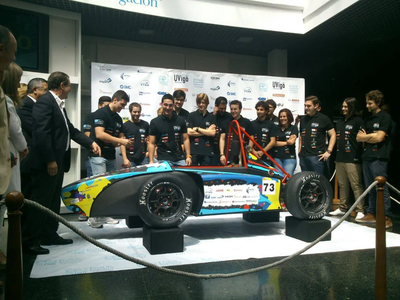 UVigo Motorsport Presentation Photo